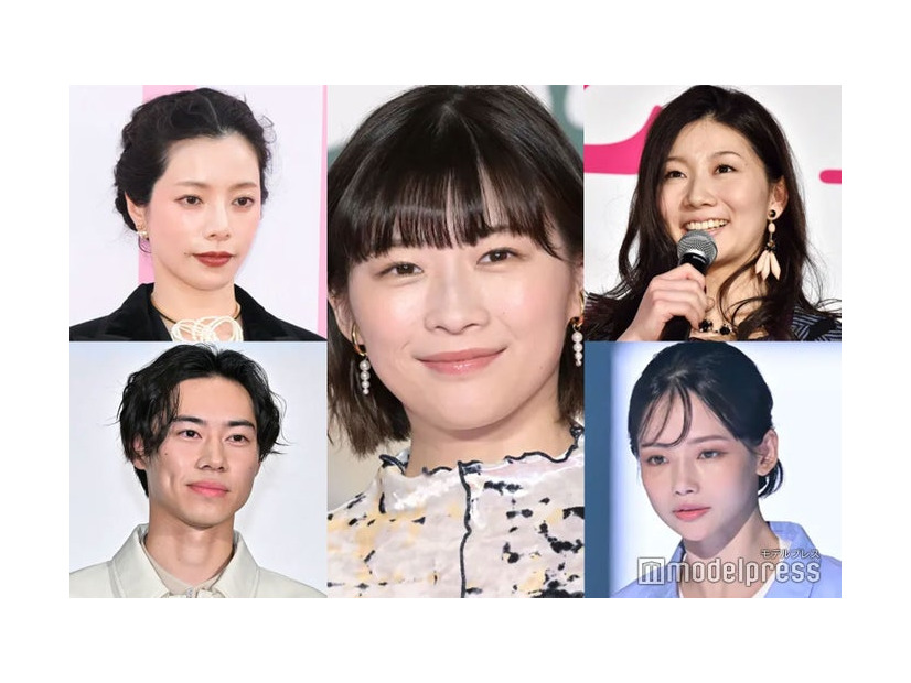 （左上から時計回りに）桜井ユキ、伊藤沙莉、土居志央梨、ハ・ヨンス、戸塚純貴（C）モデルプレス