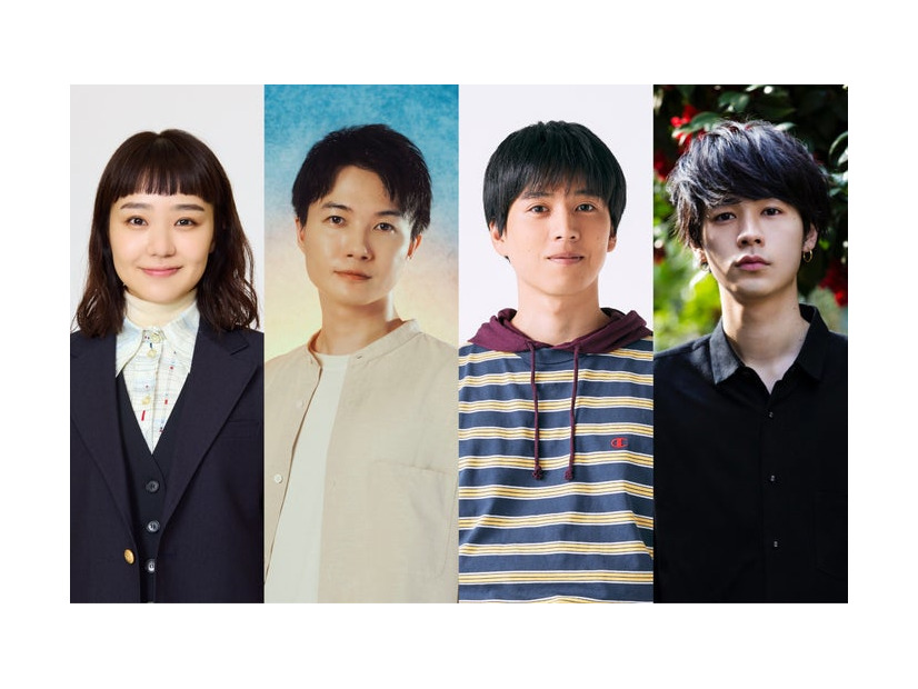 （左から）奈緒、神木隆之介、坂東龍汰、成田凌（C）TBS