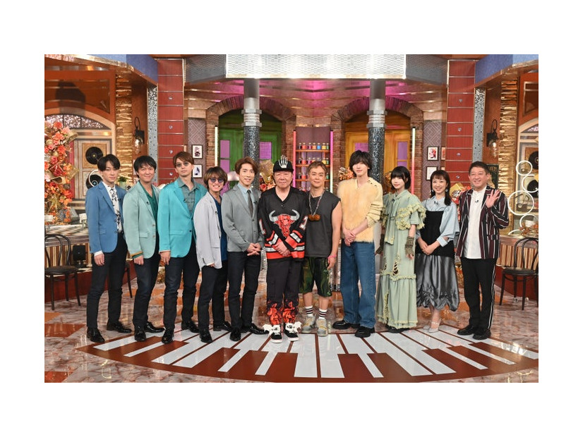 SUPER EIGHT、古田新太、ヒャダイン、道枝駿佑、あの、川田裕美、高橋茂雄（C）テレビ朝日