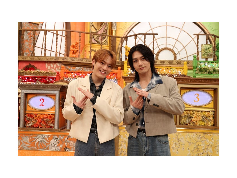 松倉海斗、松田元太（C）フジテレビ