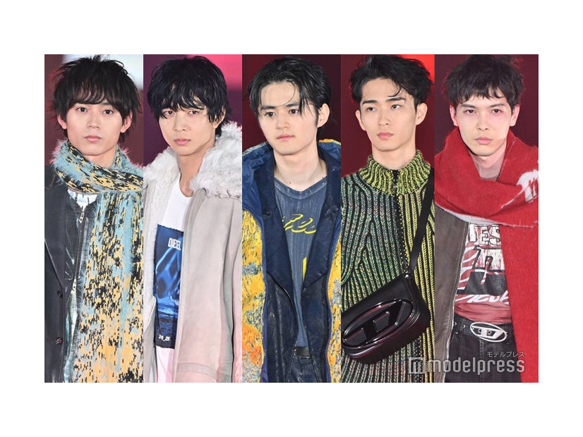 水沢林太郎、鈴木仁、鈴鹿央士、野村康太、守屋光治（C）モデルプレス