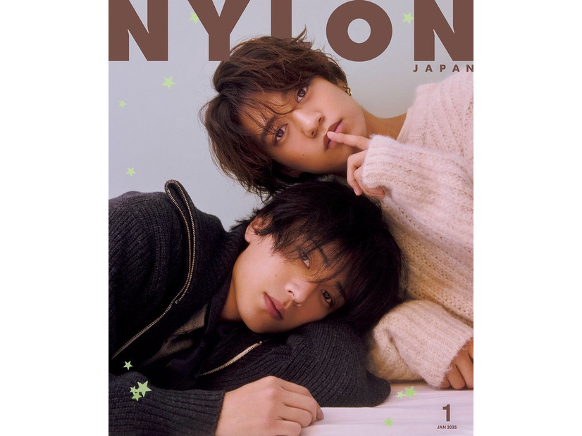 「NYLON JAPAN」1月号（カエルム／2024年11月28日発売）表紙：King ＆ Prince（C）NYLON JAPAN