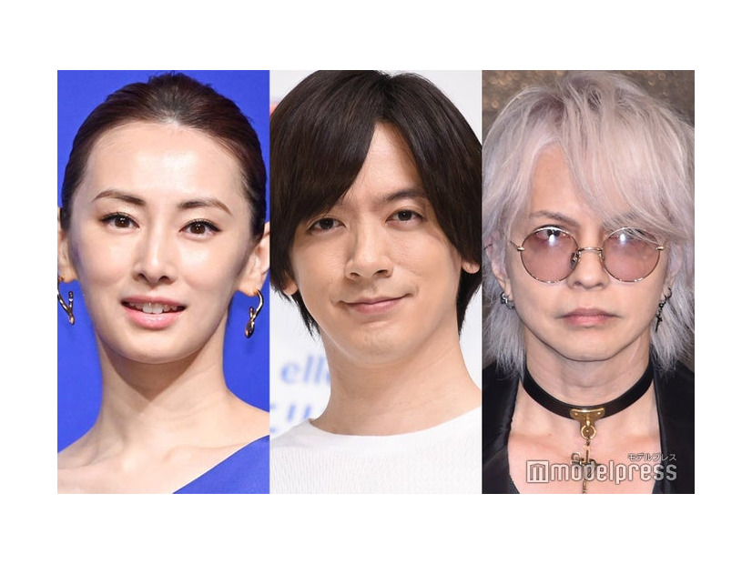 北川景子、DAIGO、HYDE（C）モデルプレス