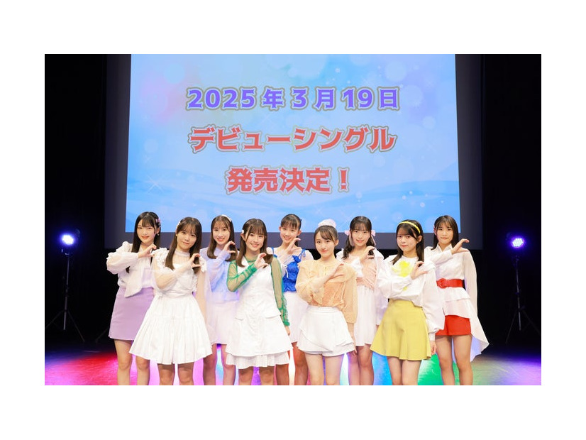 ロージークロニクル／（左から）村越彩菜、橋田歩果、松原ユリヤ、島川波菜、相馬優、植村葉純、小野田華凜、上村麗菜、吉田姫杷（提供写真）
