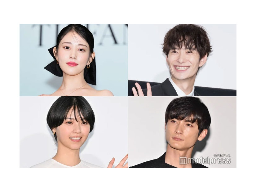 （左上から時計回りに）高畑充希、岡田将生、高良健吾、西野七瀬 （C）モデルプレス