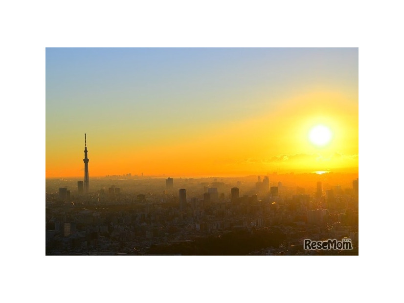 初日の出のようす（2021年）