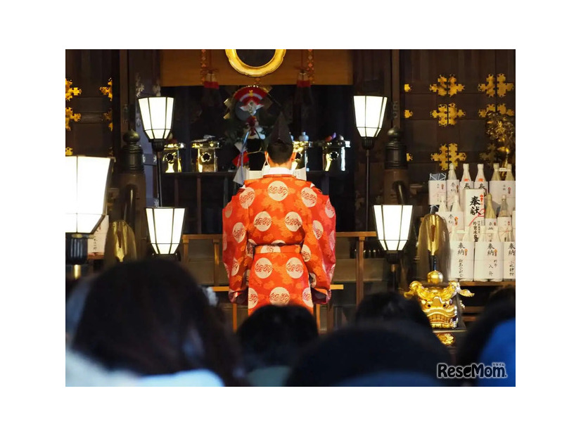 牛嶋神社で昇殿参拝・厄除祈願