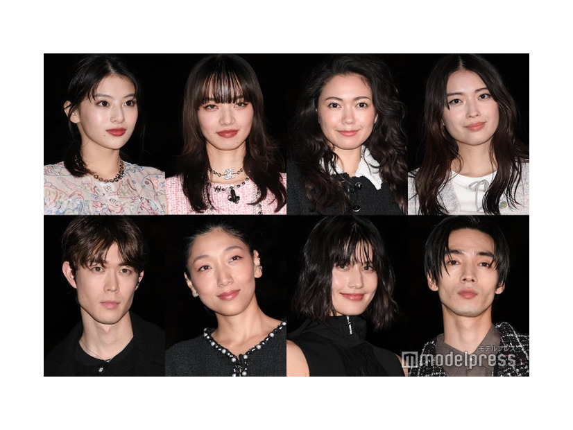 （上段左から）出口夏希、小松菜奈、二階堂ふみ、茅島みずき（下段左から）宮沢氷魚、安藤サクラ、橋本愛、清水尋也（C）モデルプレス