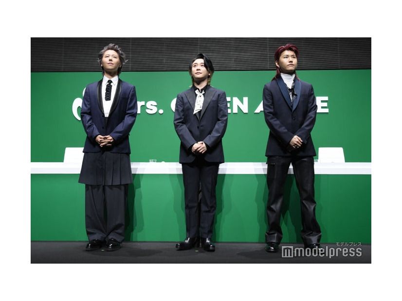 藤澤涼架、大森元貴、若井滉斗／Mrs. GREEN APPLE（C）モデルプレス