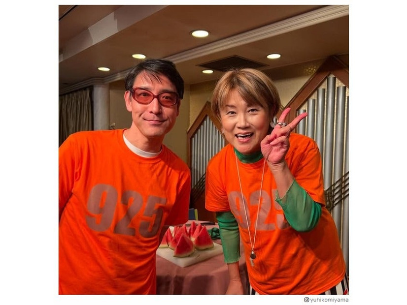 小宮山雄飛、山田邦子／小宮山雄飛Instagramより