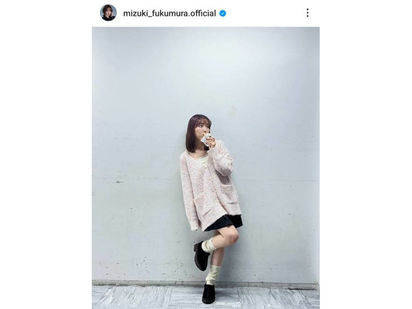 「最上級にかわいい」元モー娘。譜久村聖、ほっそり美脚の際立つ私服SHOTに反響「女子高生かと思いました」