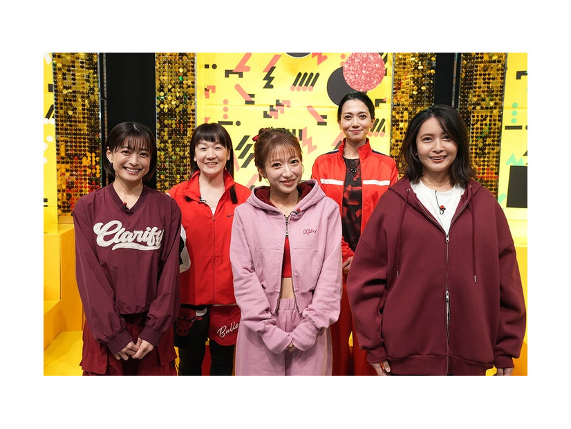 乙葉、谷亮子、辻希美、遠藤久美子、加藤夏希（C）日本テレビ