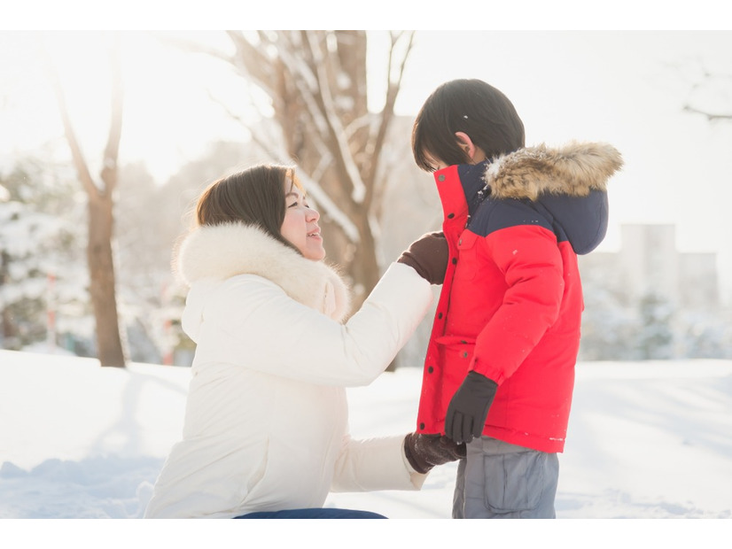 雪国で…幼稚園に遅刻ギリギリの親子「一か八か…」思いついた”冬のアイテム”で遅刻回避！？