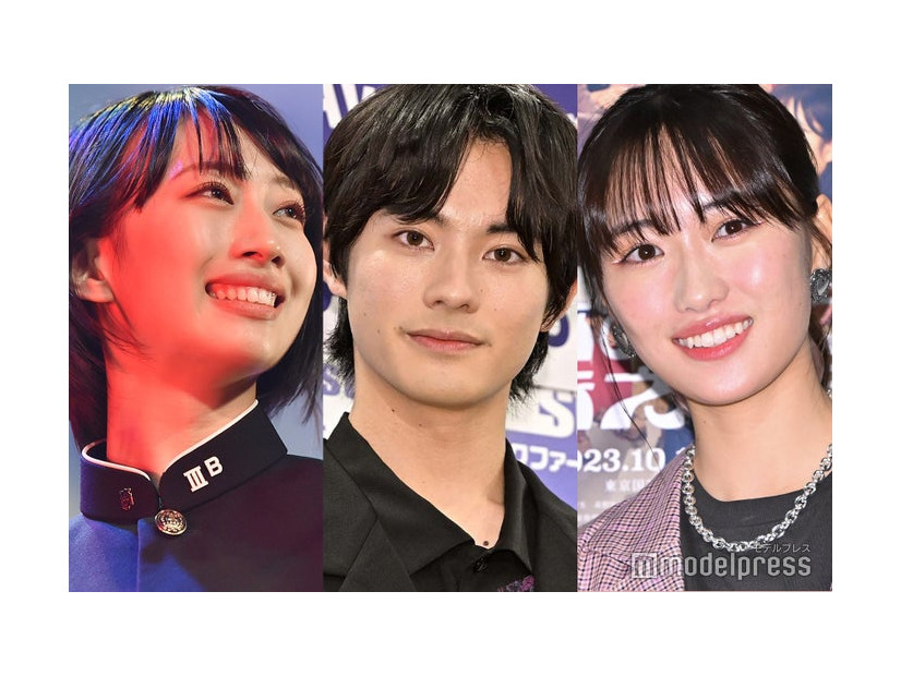 前田こころ、前田拳太郎、工藤遥（C）モデルプレス