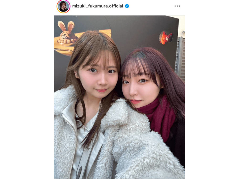 譜久村聖、後輩・岡村ほまれと高級スイーツ堪能！仲良しSHOTに「ふくほま最高」「なんという可愛い世界」