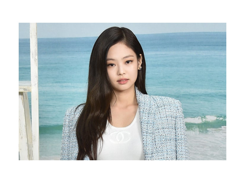 黒髪のJENNIE／Photo by Getty Images