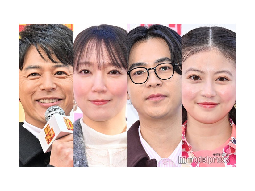 妻夫木聡、吉岡里帆、成田凌、今田美桜（C）モデルプレス