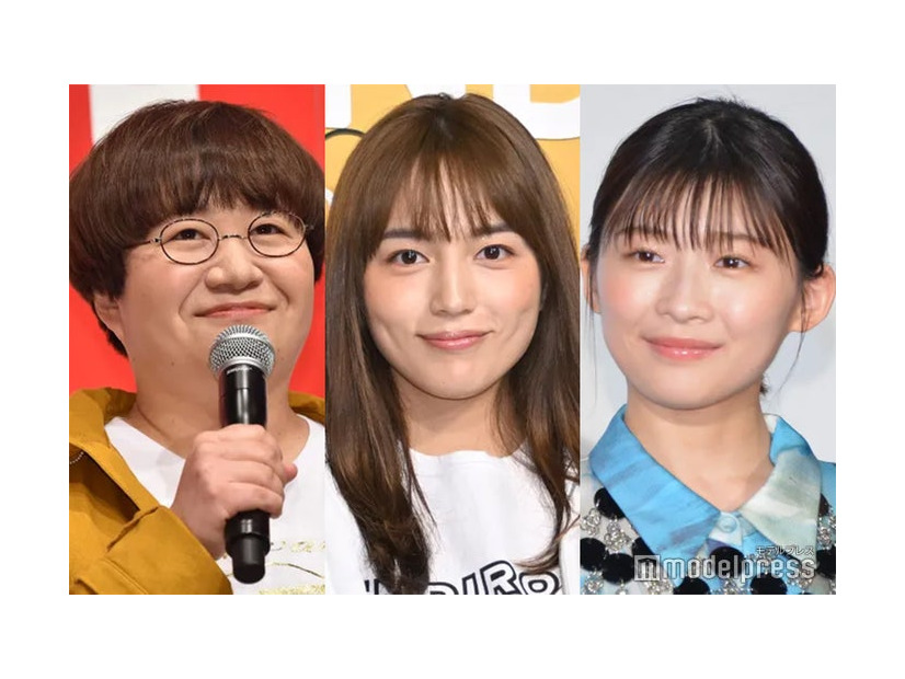 近藤春菜、川口春奈、伊藤沙莉（C）モデルプレス