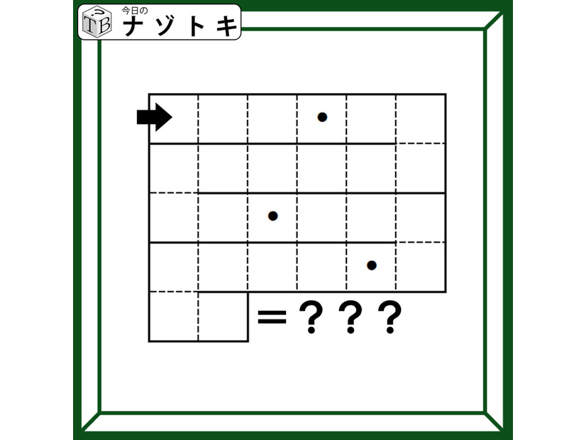 「あるのはマスと点だけ？」これが解けたら自慢できるかも！【難易度LV.4クイズ】