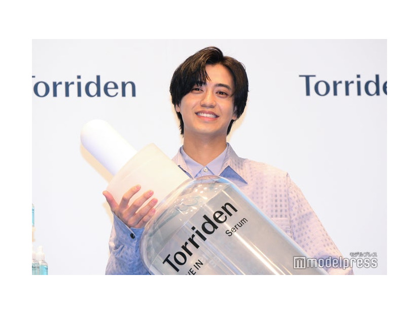 「Torriden新CM＆ブランドアンバサダー発表会」に出席した高橋海人（C）モデルプレス