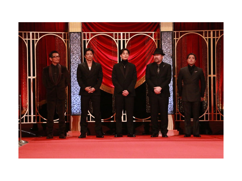 内野聖陽、大沢たかお、岡田将生、佐藤二朗、山田孝之（C）日本アカデミー協会