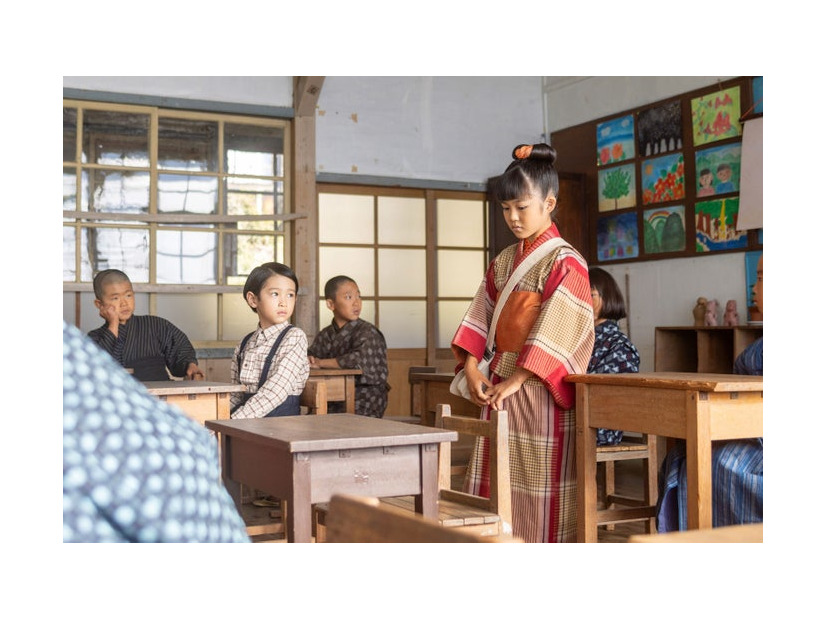 木村優来、永瀬ゆずなら「あんぱん」第5話（C）NHK