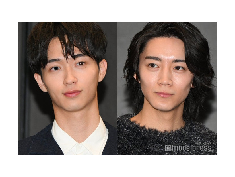 「ディアマイベイビー～私があなたを支配するまで～」記者会見に出席した野村康太、長妻怜央（C）モデルプレス