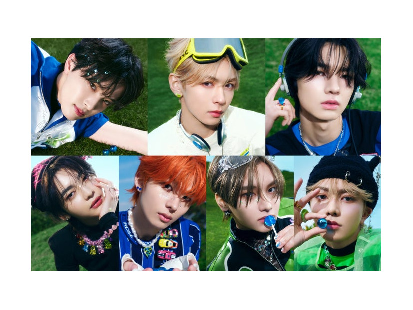 （上段左から）優樹（YUJU）、琉楓（RUKA）ハク（HAKU）（下段左から）颯太（SOTA）、京助（KYOSUKE）、雅久（GAKU）、礼央（REO）（C）YX LABLES