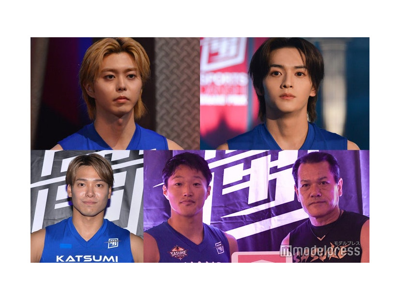 （上段左から）SEIYA、ソンユン（下段左から）中村克、山本良幸、山田勝己（C）モデルプレス