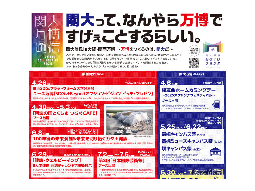 「関大万博通信」一部抜粋