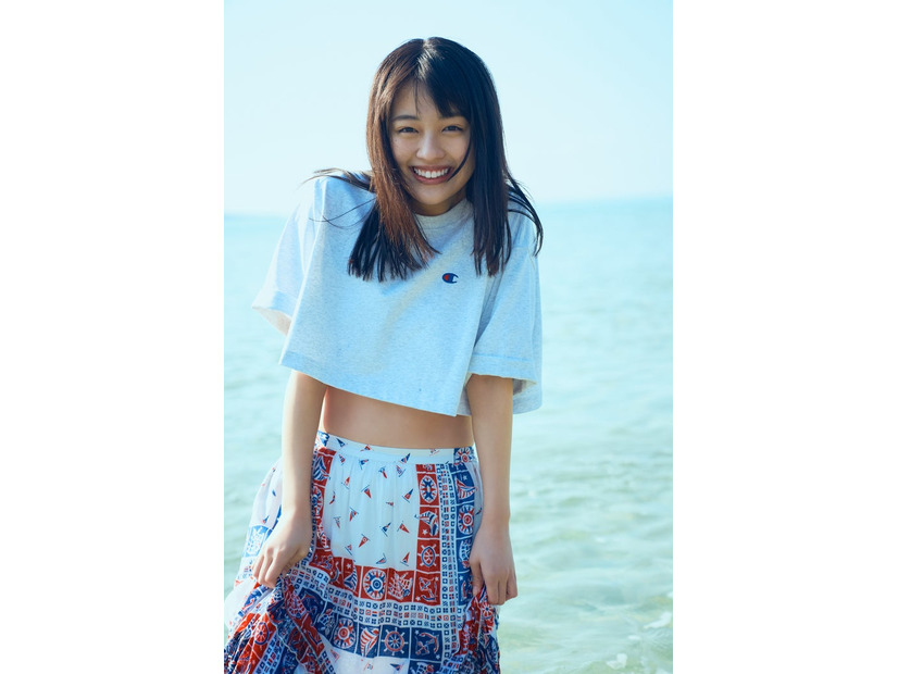 上坂樹里1st写真集／先行カット（C）撮影：神藤剛