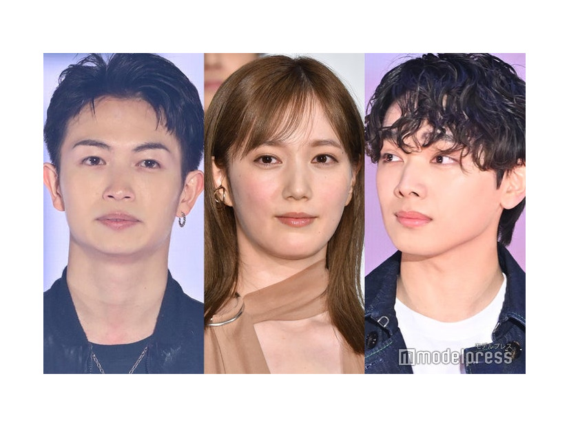 綱啓永、本田翼、宮世琉弥（C）モデルプレス