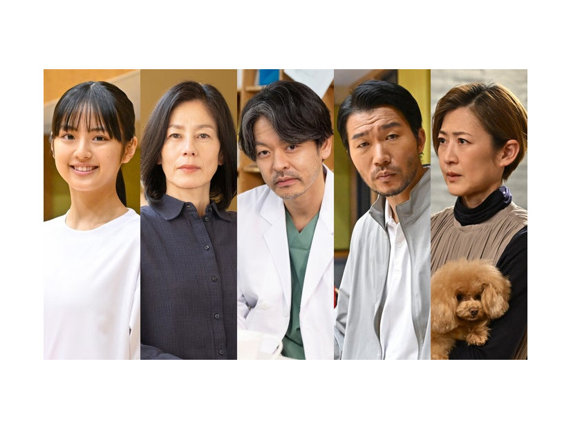 竹下優名、相築あきこ、山中崇、高橋努、馬渕英里何「キャスター」（C）TBS