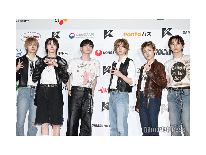 BOYNEXTDOOR／TAESAN（テサン）、SUNGHO（ソンホ）、JAEHYUN（ジェヒョン）、LEEHAN（イハン）、RIWOO（リウ）、WOONHAK（ウナク）（C）モデルプレス