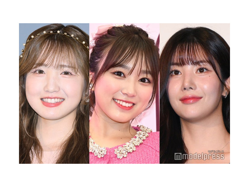 矢吹奈子、本田仁美、クォン・ウンビ（C）モデルプレス