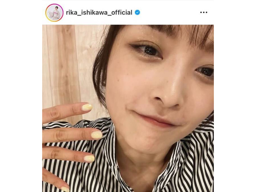 石川梨華、久々自撮りのしっかりメイクSHOTに反響「ずっと変わらない」「可愛すぎです」