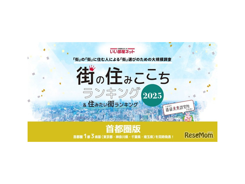 住みたい街ランキング2025＜首都圏版＞