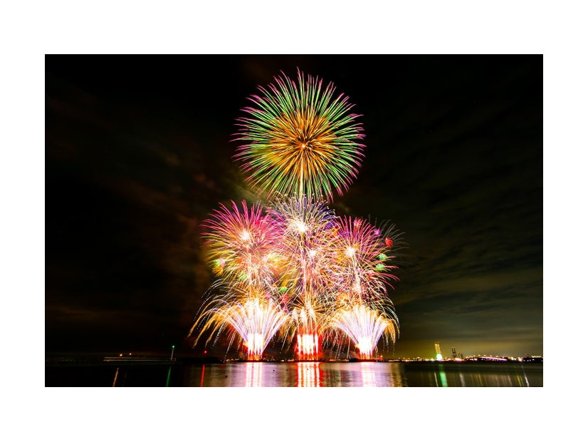 泉州夢花火※写真は2018年開催時／提供画像