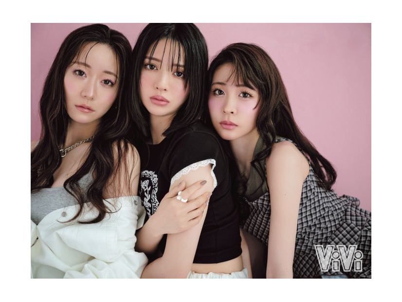 真中まな、鎮西寿々歌、櫻井優衣（提供写真）