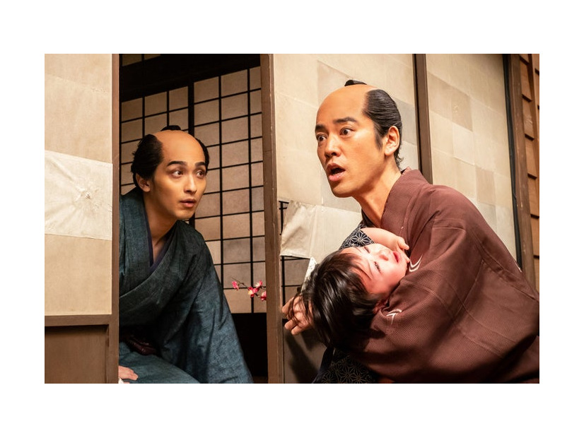 横浜流星、桐谷健太「べらぼう～蔦重栄華乃夢噺～」第20話（C）NHK
