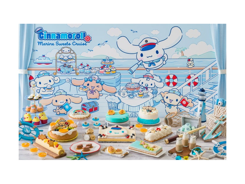 シナモロールのマリンスイーツクルーズ／提供画像