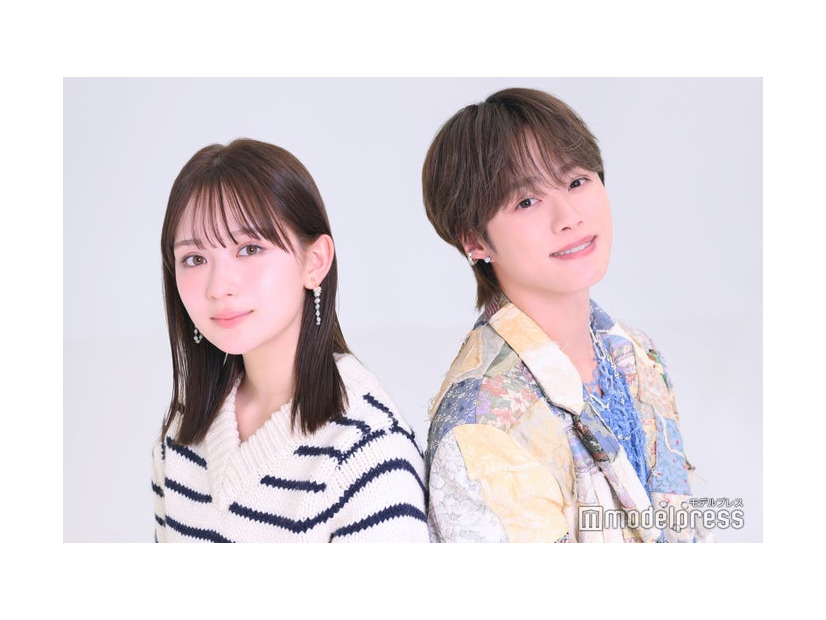 モデルプレスのインタビューに応じた畑芽育＆大橋和也（C）モデルプレス