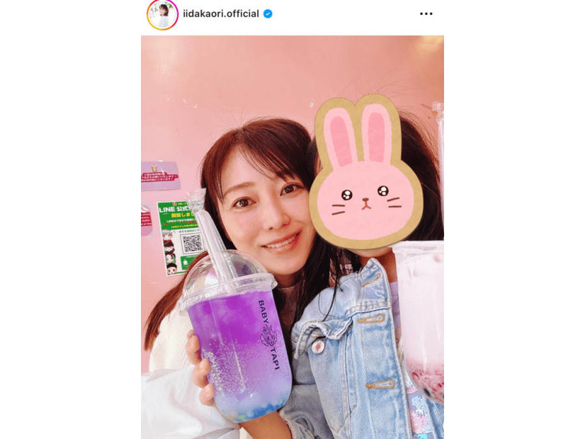 飯田圭織、7歳娘とパシャリ！希望を叶えて“原宿デート”「娘の目もキラキラとしていて可愛かったぁ」