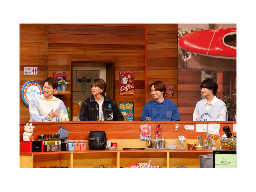 小島健、末澤誠也、藤原丈一郎、大西流星（C）カンテレ
