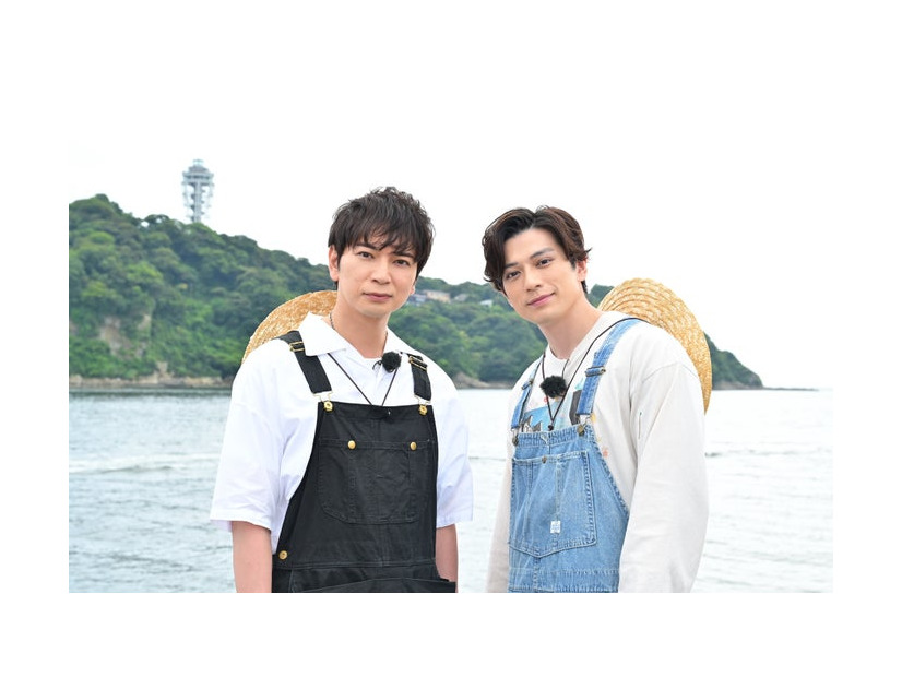 松本潤、新田真剣佑（C）TBS