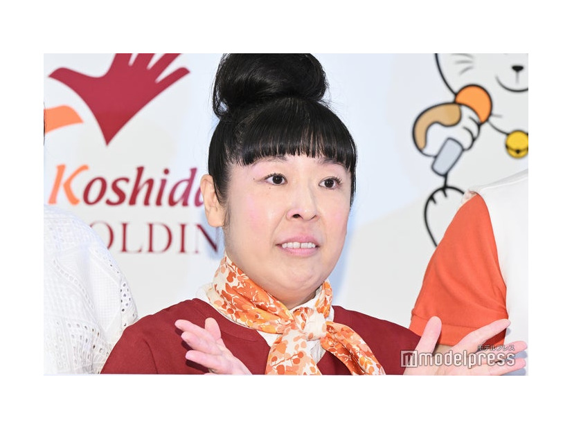 株式会社コシダカホールディングス「本人音源カラオケ」発表会に登場した村上知子（C）モデルプレス