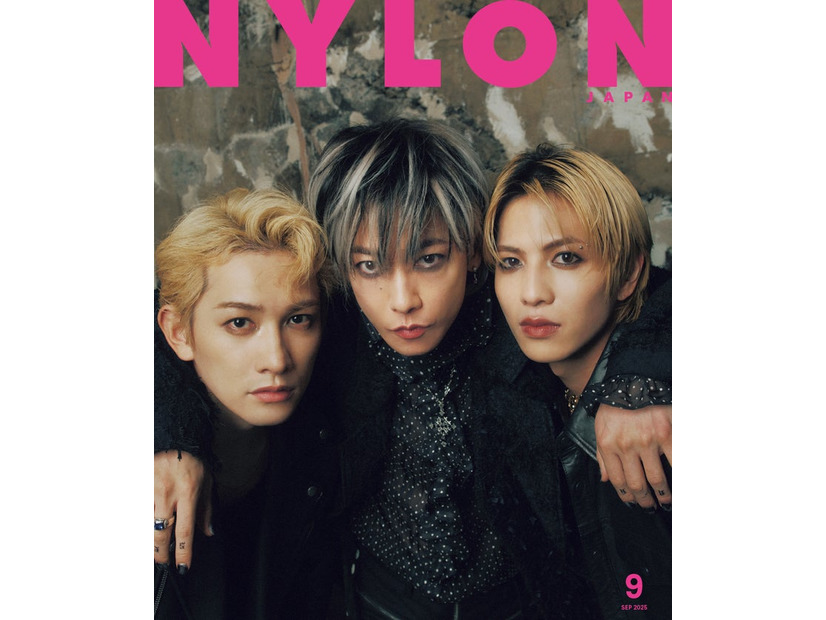 「NYLON JAPAN」9月号（カエルム、7月28日発売）表紙：町田啓太、佐藤健、志尊淳（C）NYLON JAPAN