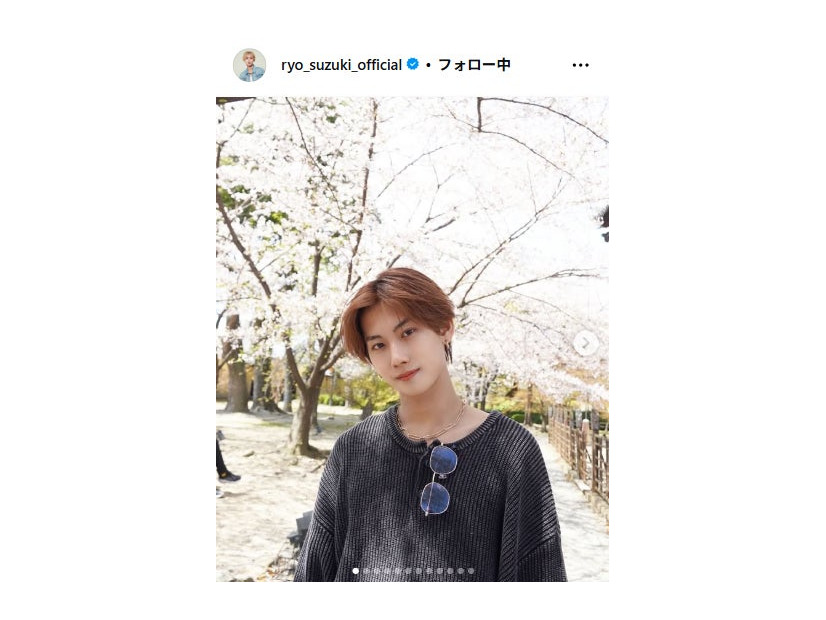 鈴木凌Instagramより