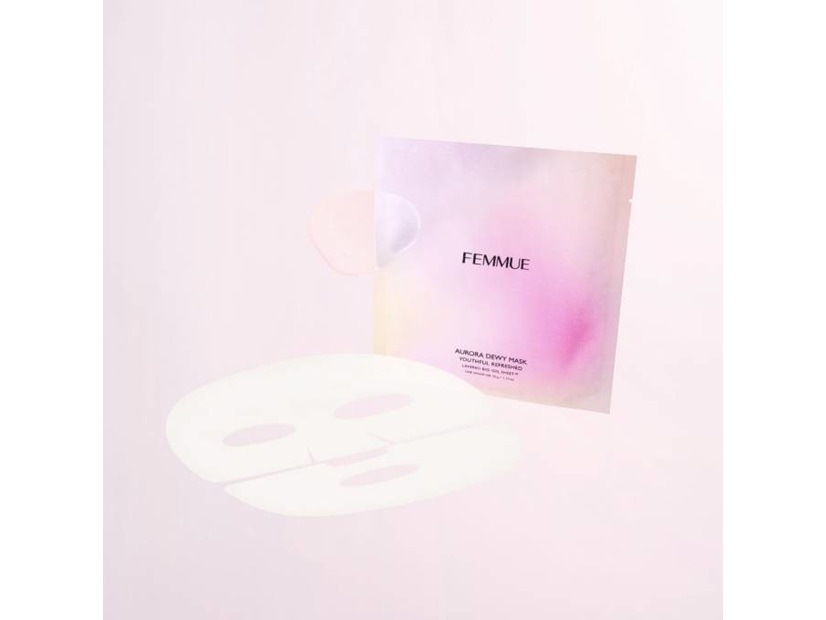FEMMUE、オーロラのように美しく輝く肌へ導く新・密着素材シートマスクが数量限定で登場