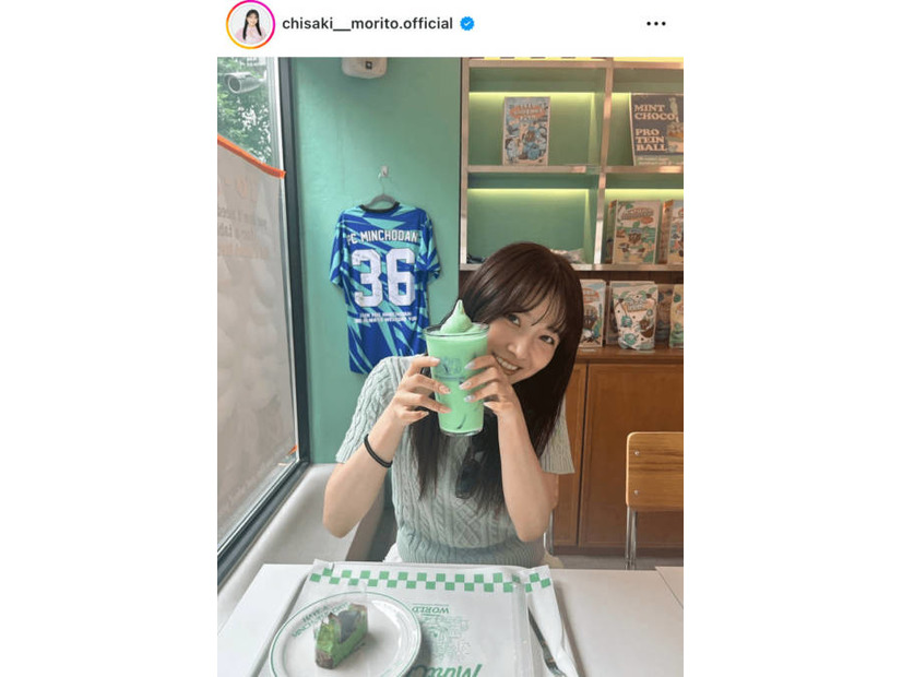 森戸知沙希、小関舞と韓国旅行へ！念願のカフェを満喫「ミントラテ大きすぎてびっくり」